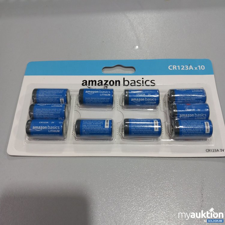 Artikel Nr. 767608: Amazon Basics CR123Ax10