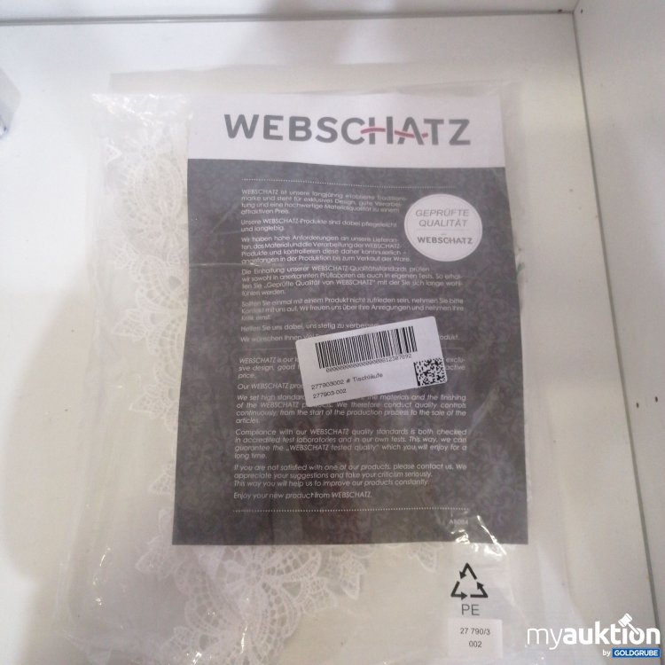 Artikel Nr. 379609: Webschatz Tischläufer 