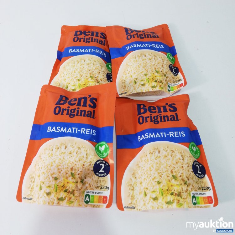 Artikel Nr. 790609: Ben's Original Basmati-Reis 4x220g