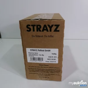 Artikel Nr. 791609: Strayz Nassfutter Katze Lachs & Brokkoli 14x85gli 