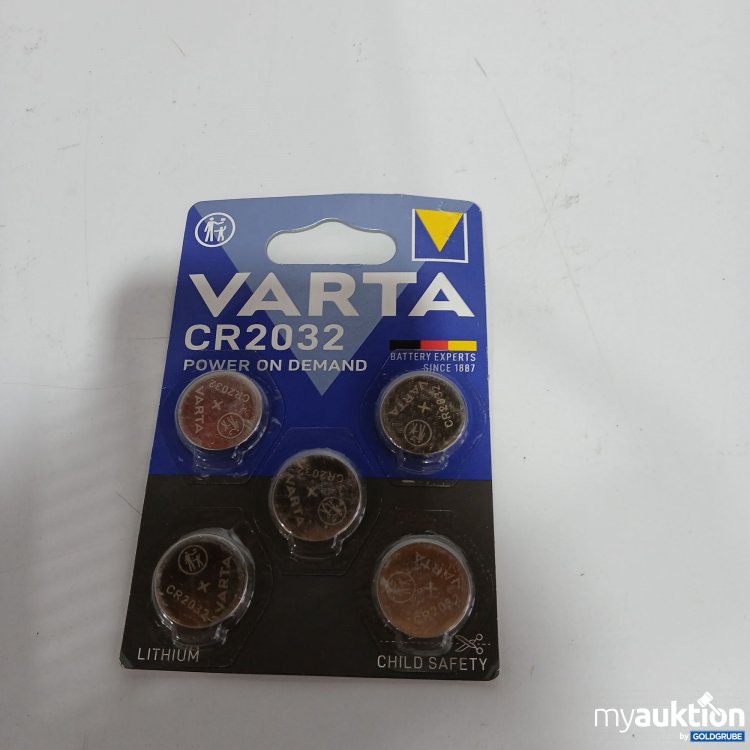 Artikel Nr. 799610: Varta CR2032 5Stk 