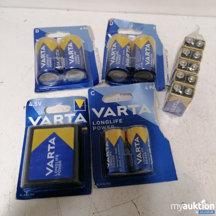 Artikel Nr. 745611: Varta diverse Batterien 