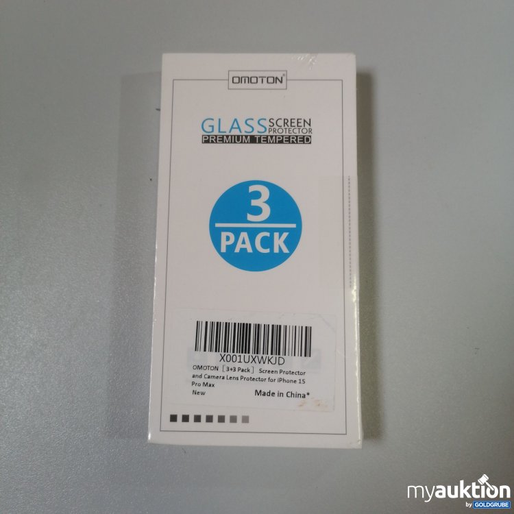 Artikel Nr. 760613: Omoton Screen Protector für iPhone 15 Pro Max