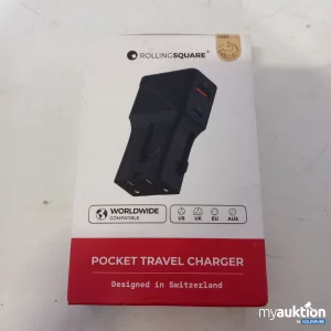 Auktion Rolling Square Pocket Travler Charger 