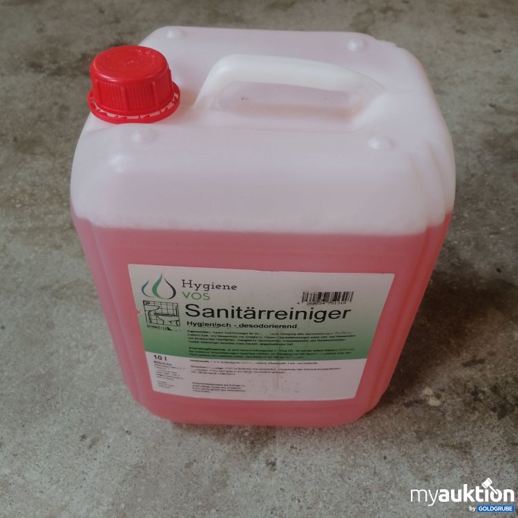 Artikel Nr. 752615: Hygiene Vos Sanitärreiniger 10l