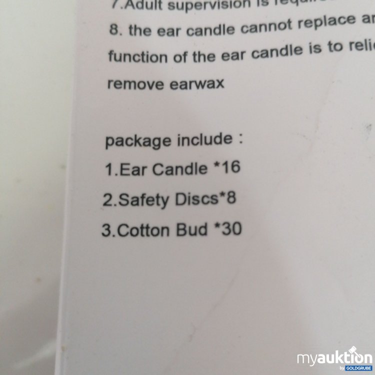 Artikel Nr. 753616: Ear Candles Earwax Remove Beeswax 