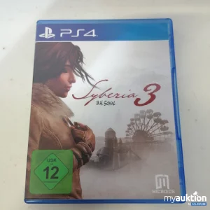 Auktion Sony Playstation Syberia 3 