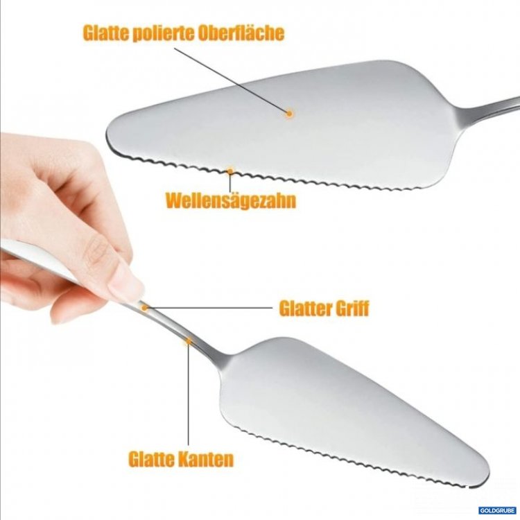 Artikel Nr. 748619: 6 Stück Tortenheber Edelstahl Set