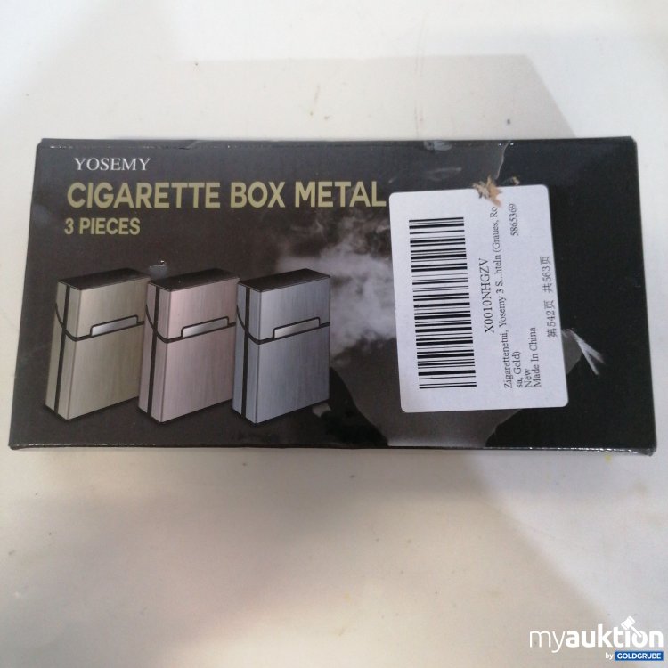 Artikel Nr. 773619: Yosemy Cigarette Box Metal 