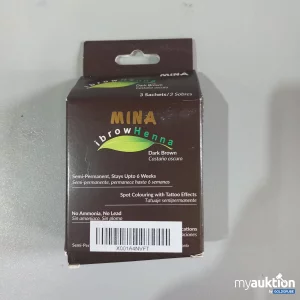 Auktion Mina Eyebrow Henna dark