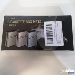 Auktion Yosemy Cigarette Box Metal 