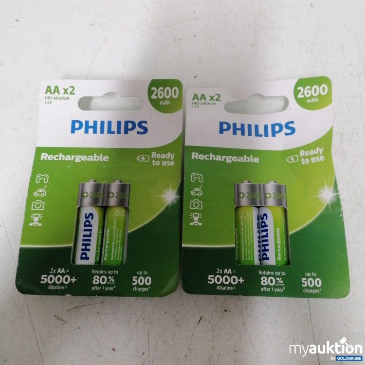 Artikel Nr. 745620: Philips AA 2600mAh Rechargeable Battery 2stk 