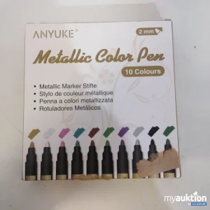 Auktion Anyuke Metallic Color Pen 10stk 