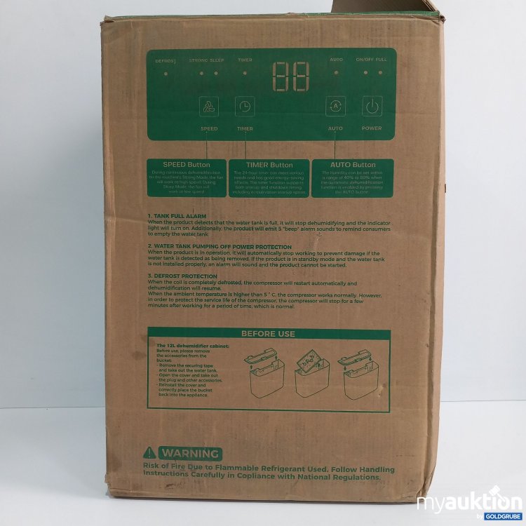 Artikel Nr. 781624: Conopu Dehumidifier D020R2EC-12L 220-240V 