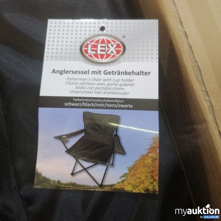 Artikel Nr. 752625: Lex Anglersessel mit Getränkehalter