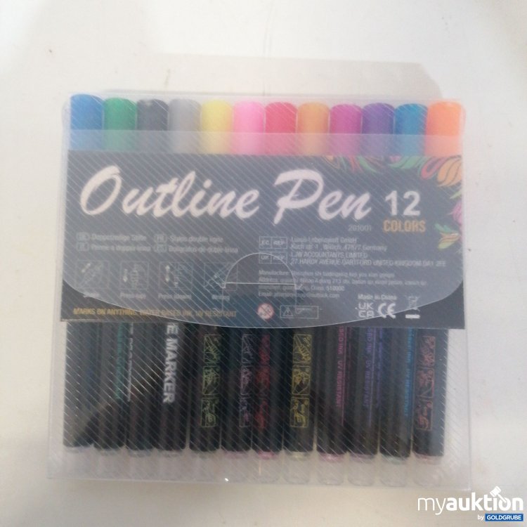 Artikel Nr. 773625: Outline Pen 12stk 