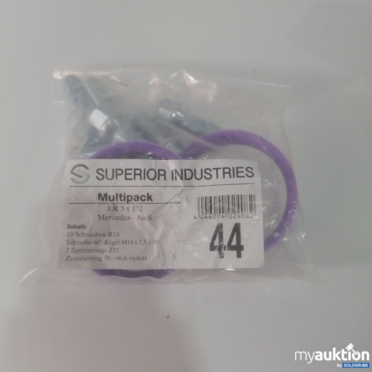 Artikel Nr. 782625: Superior Industries Multipack LK5x112 Mercedes-Audi