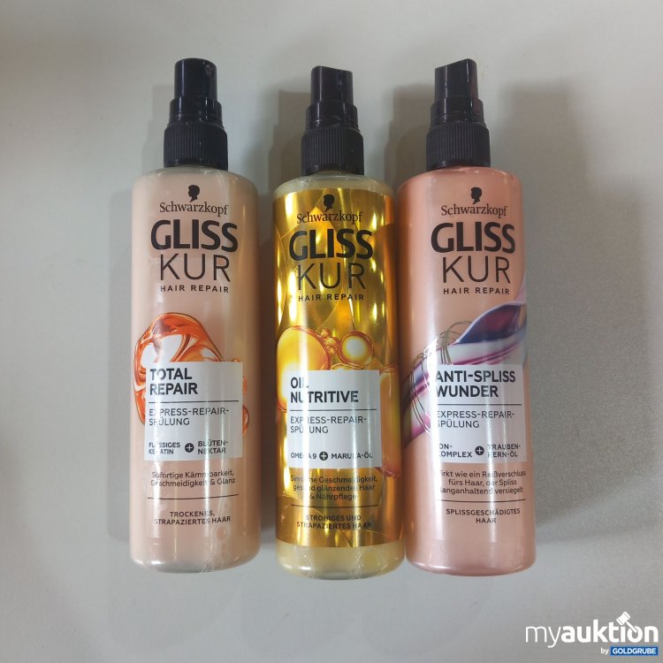 Artikel Nr. 754626: Schwarzkopf Gliss Kur Spülung 3x200ml