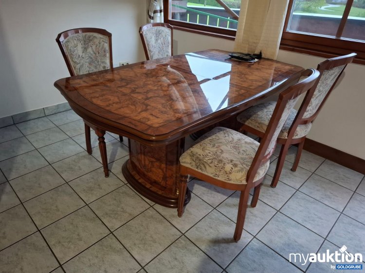 Artikel Nr. 360627 Artikel Nr. 360627: Esszimmer Tisch mit Sessel