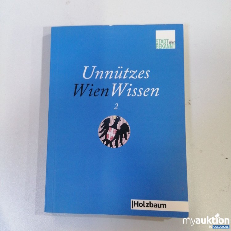 Artikel Nr. 747627: "Unnützes WienWissen 2 Buch"