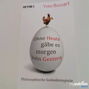 Auktion "Philosophisches Gedankenbuch von Bossart"