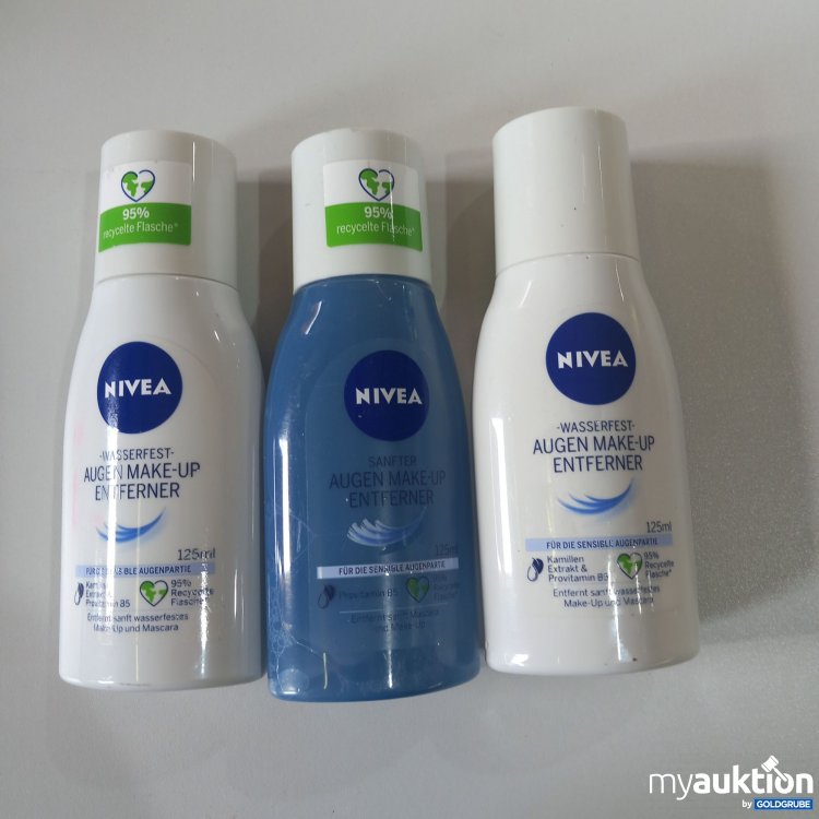 Artikel Nr. 754628: Nivea Augen Make up Entferner 3x125ml