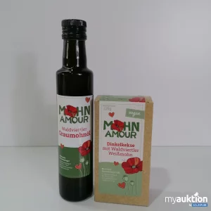 Artikel Nr. 768629: Mohn Amour Dinkelkekse 125g  und Graunohnöl 250ml