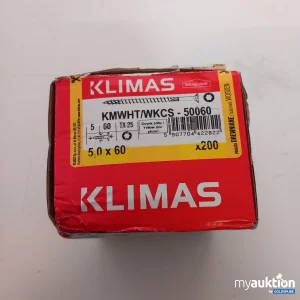 Auktion Klimax Holzschrauben 5.0x60 200 Stück 