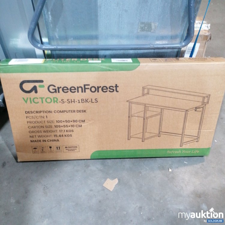 Artikel Nr. 758633: Green Forest Computer Desk Victor 