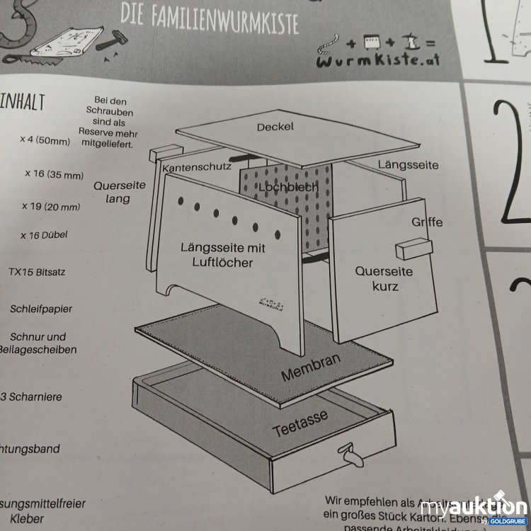 Artikel Nr. 801634: Familienwurmkiste 