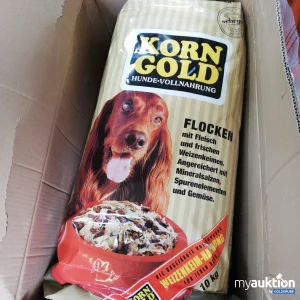 Auktion KORN Gold Flocken mit Fleisch Hundefutter 10 KG