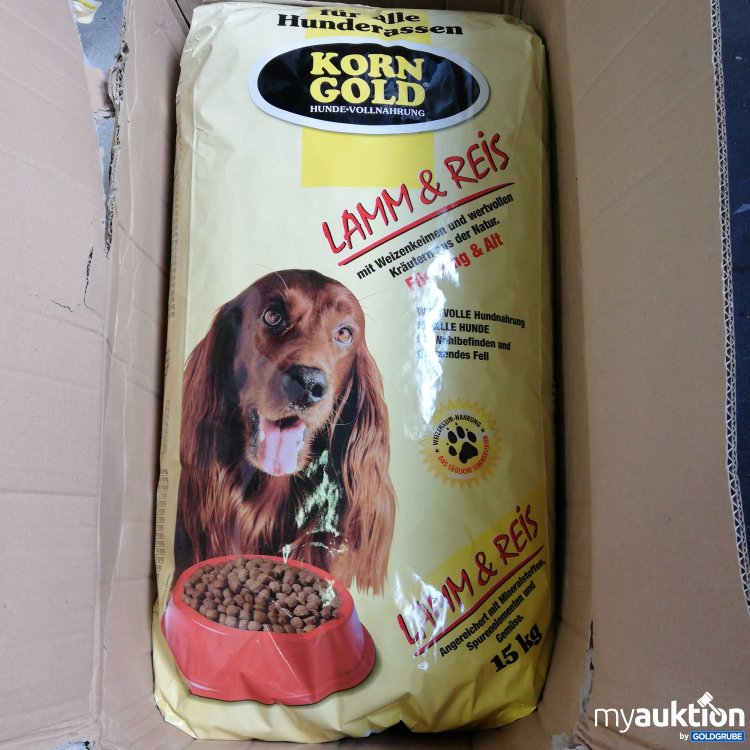 Artikel Nr. 733635: Korn Gold Lamm & Reis Hundefutter 15 KG