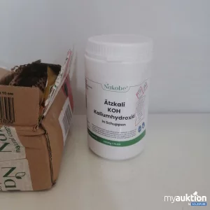 Auktion Nakobe Ätzkali KOH Kaliumhydroxid 1000g