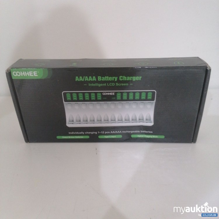 Artikel Nr. 750639: Cohhee AA/AAA Battery Charger 