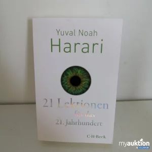 Auktion Harari - 21 Lektionen Buch