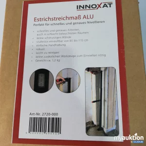 Auktion Innoxat Estrichsteichmaß ALU 85 bis 115cm