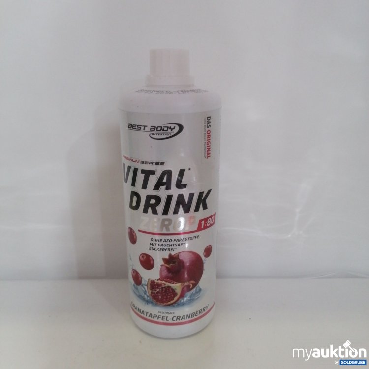 Artikel Nr. 744642: Best Body Vital Drink Granatapfel Cranberry 1000ml 