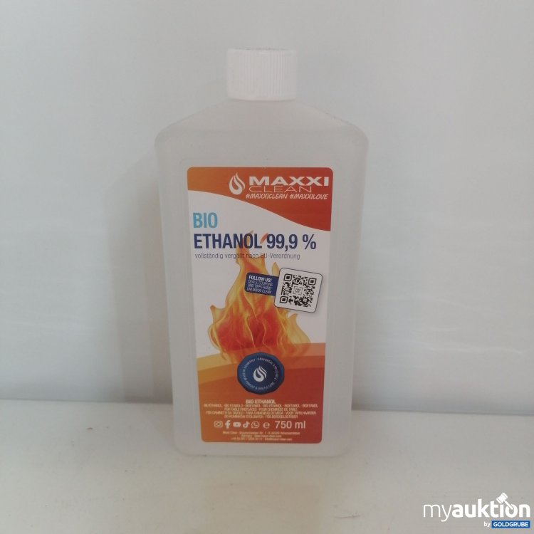 Artikel Nr. 771642: Maxxi Clean Bio Ethanol 99,9% 750ml 