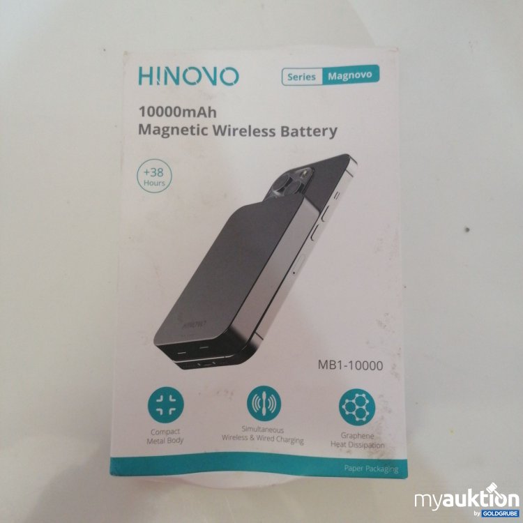 Artikel Nr. 762643: Hinovo 10000mAh Magnetic Wireless Battery  MB-1-10000