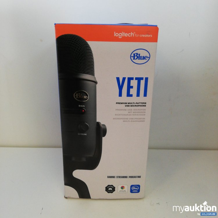 Artikel Nr. 764644: Blue Yeti USB Mikrofon 