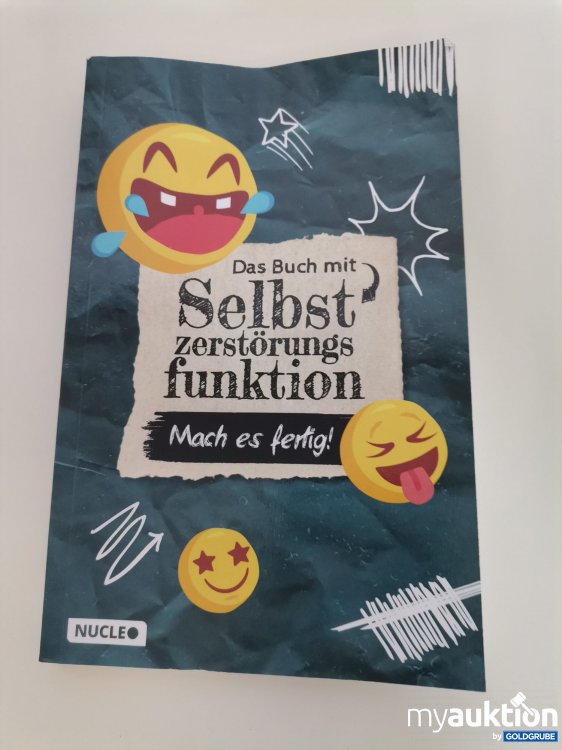 Artikel Nr. 743645: Buch mit Selbstzerstörungsfunktion