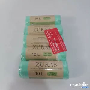 Artikel Nr. 780645: Zuras Müllbeutel 5er Pack x 30 Stück x 10l