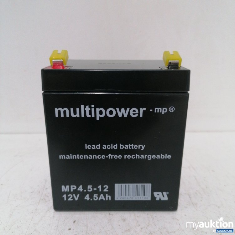 Artikel Nr. 745646: Multipower MP4. 5g12 12V 4.5AH 