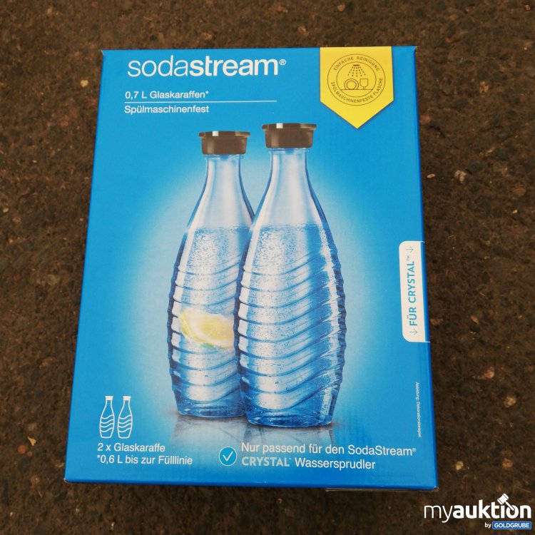 Artikel Nr. 739647: Sodastream 2x Glaskaraffen 