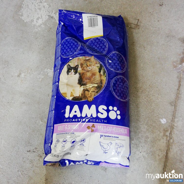 Artikel Nr. 733648: Iamso ProActive Katzenfutter 15KG