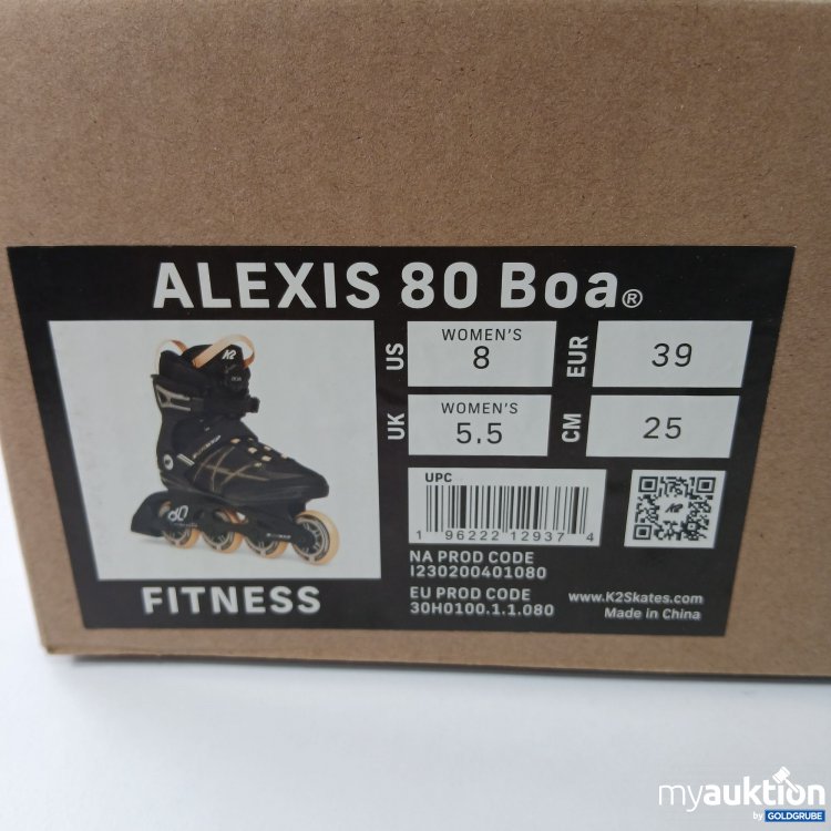 Artikel Nr. 798649: K2 Skates Alexis 80 Boa 39