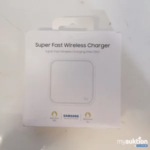 Auktion Samsung Super Fast Wireless Charger 