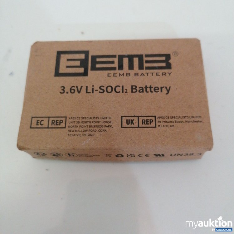 Artikel Nr. 753651: EEMB Battery 3.6Li-Soci2 