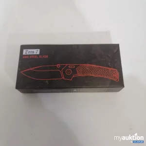 Auktion Zero 7 440C Steel Blade Messer 