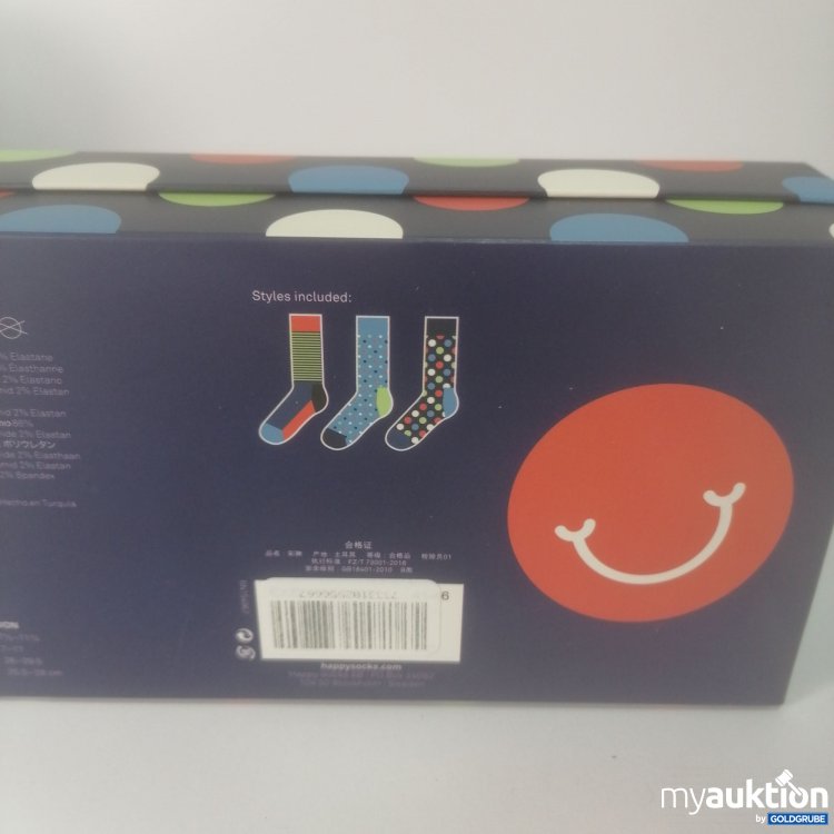 Artikel Nr. 511652: Happy Socks Gift Set 3Paar